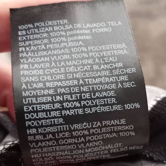 H&M BLACK & WHITE STRAPLESS JUMPSUIT SZ.2 EUC. *BELT NOT INCLUDED. - Picture 9 of 10